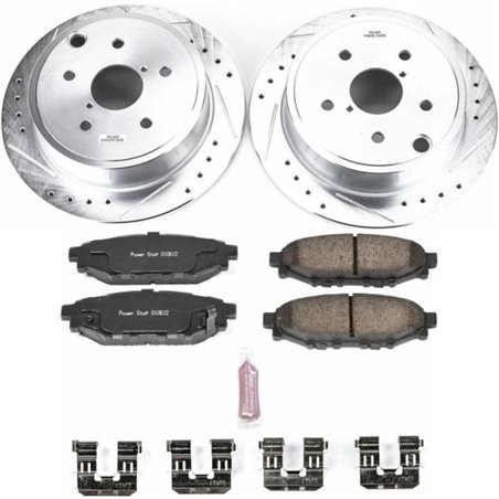 Power Stop 15-19 Subaru WRX Rear Z23 Evolution Sport Brake Kit