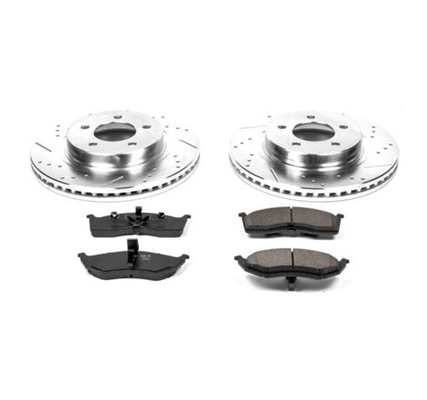 Power Stop 98-04 Chrysler Concorde Front Z23 Evolution Sport Brake Kit