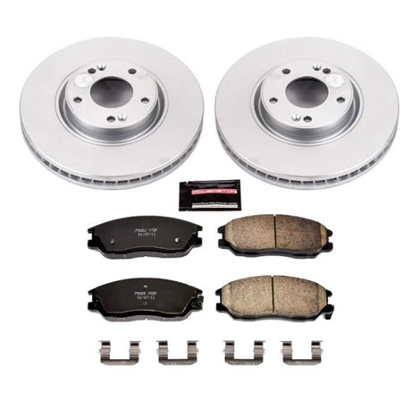 Power Stop 03-05 Hyundai XG350 Front Z17 Evolution Geomet Coated Brake Kit