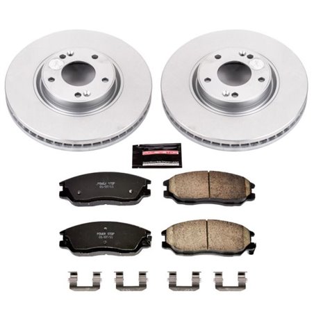 Power Stop 03-05 Hyundai XG350 Front Z17 Evolution Geomet Coated Brake Kit