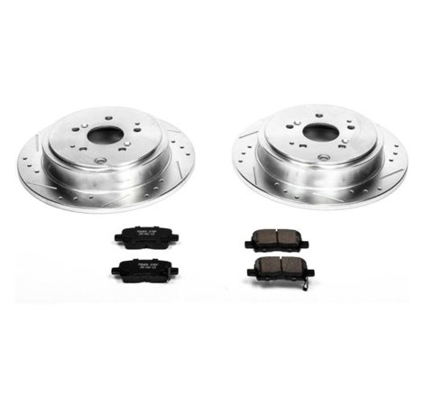 Power Stop 01-06 Acura MDX Rear Z23 Evolution Sport Brake Kit