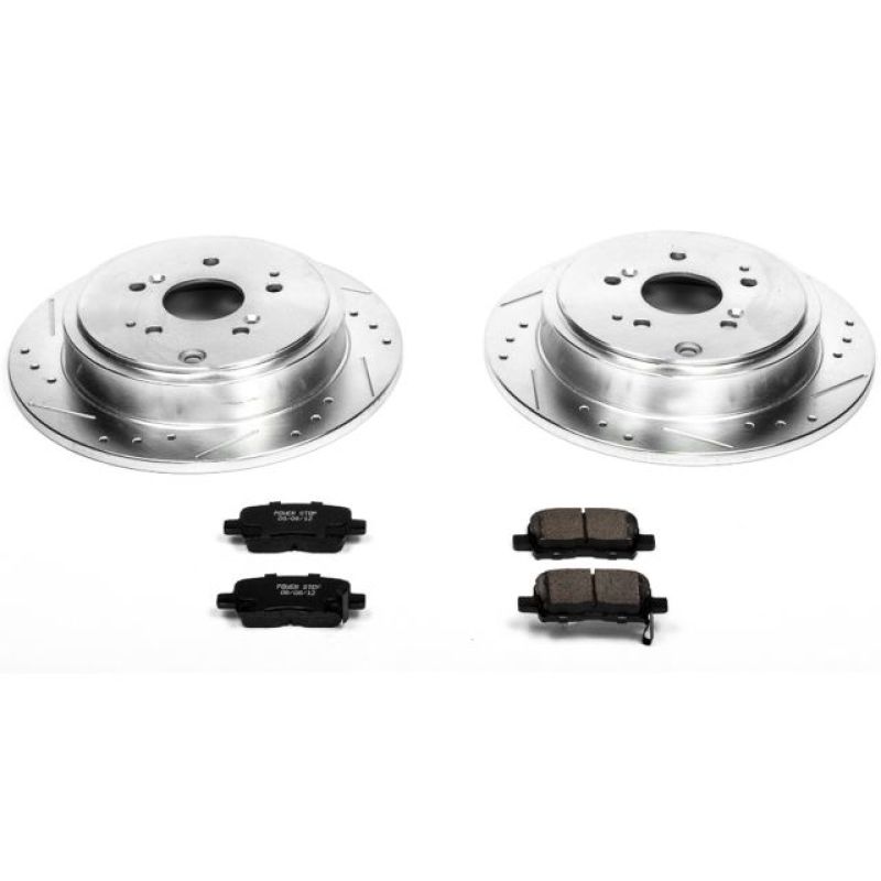 Power Stop 01-06 Acura MDX Rear Z23 Evolution Sport Brake Kit