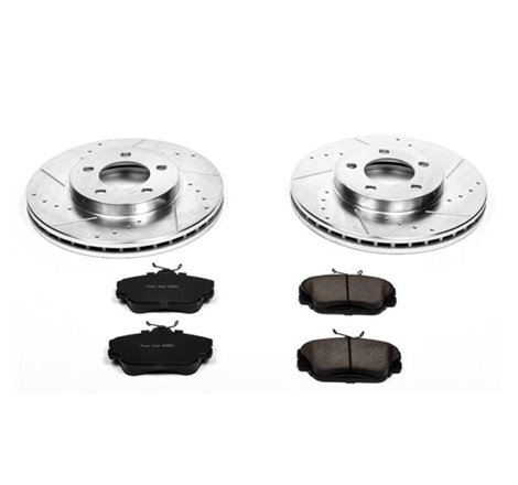 Power Stop 1995 Ford Taurus Front Z23 Evolution Sport Brake Kit