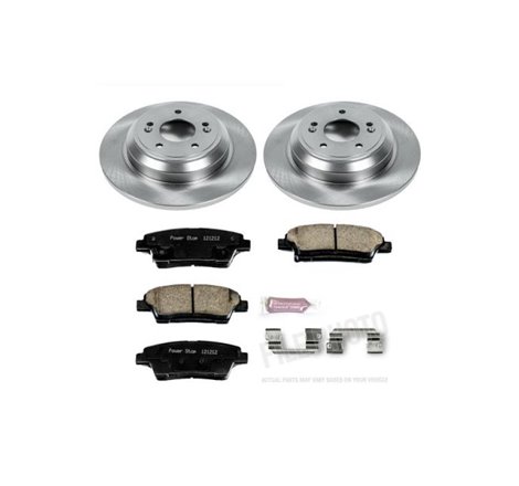 Power Stop 17-18 Genesis G80 Rear Autospecialty Brake Kit