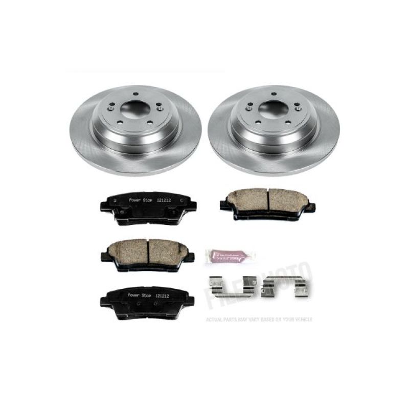 Power Stop 17-18 Genesis G80 Rear Autospecialty Brake Kit