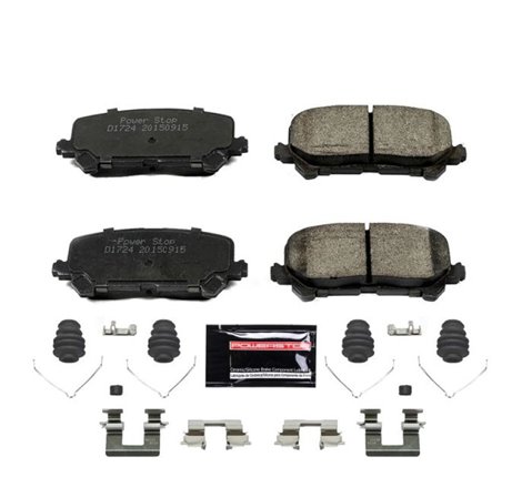 Power Stop 14-16 Acura MDX Rear Z23 Evolution Sport Brake Pads w/Hardware