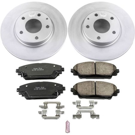 Power Stop 14-16 Mazda 3 Front Z17 Evolution Geomet Coated Brake Kit