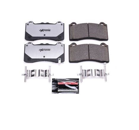 Power Stop 16-18 Ford Focus Front Z26 Extreme Street Brake Pads w/Hardware