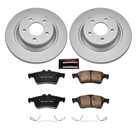 Power Stop 08-10 Mazda 5 Rear Z17 Evolution Geomet Coated Brake Kit