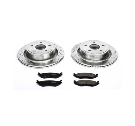 Power Stop 07-09 Chrysler Aspen Rear Z23 Evolution Sport Brake Kit