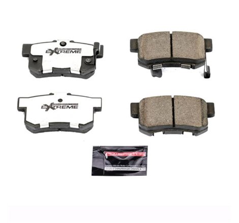 Power Stop 97-99 Acura CL Rear Z26 Extreme Street Brake Pads w/Hardware