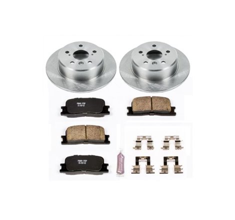 Power Stop 01-03 Toyota Highlander Rear Autospecialty Brake Kit