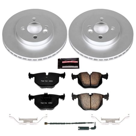 Power Stop 01-06 BMW 330Ci Rear Z23 Evolution Sport Coated Brake Kit