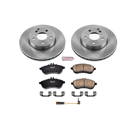 Power Stop 12-15 Mercedes-Benz C250 Front Autospecialty Brake Kit