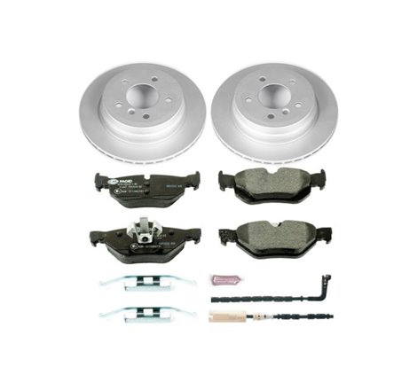 Power Stop 07-10 BMW 328i Rear Euro-Stop Brake Kit