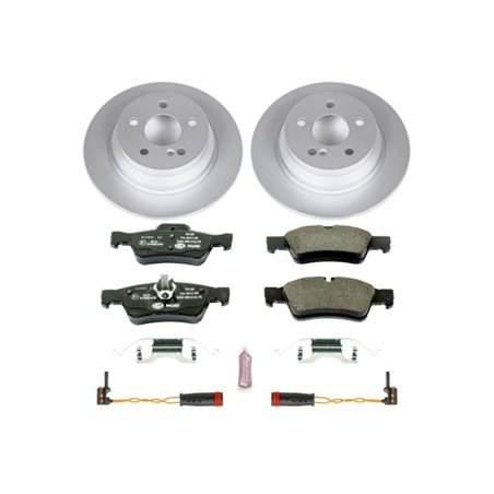 Power Stop 03-09 Mercedes-Benz E320 Rear Euro-Stop Brake Kit