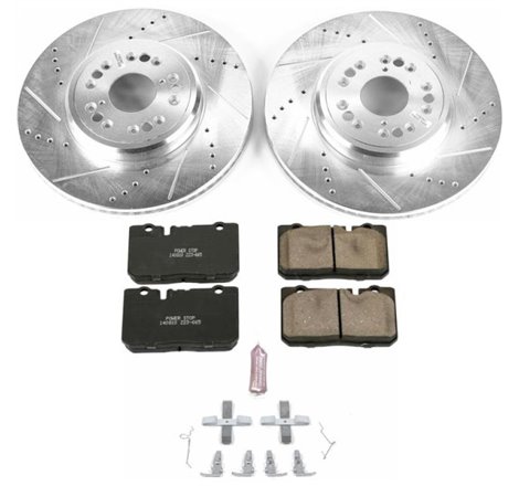 Power Stop 95-00 Lexus LS400 Front Z23 Evolution Sport Brake Kit