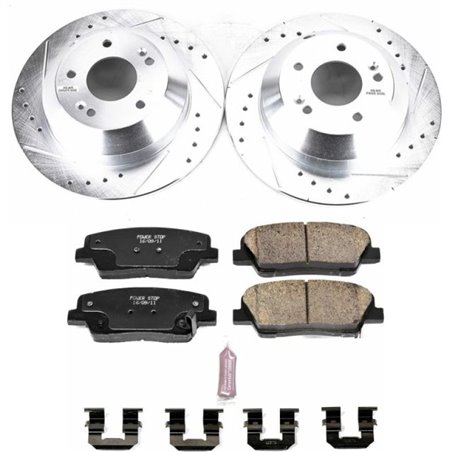 Power Stop 15-19 Kia Sorento Rear Z23 Evolution Sport Brake Kit