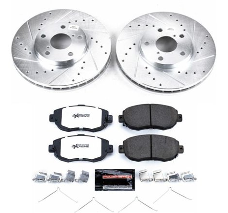 Power Stop 93-05 Lexus GS300 Front Z26 Street Warrior Brake Kit