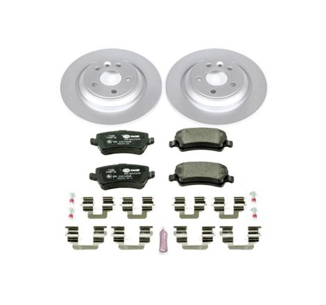 Power Stop 11-18 Volvo S60 Rear Euro-Stop Brake Kit