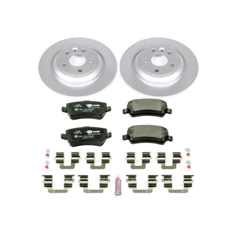 Power Stop 11-18 Volvo S60 Rear Euro-Stop Brake Kit