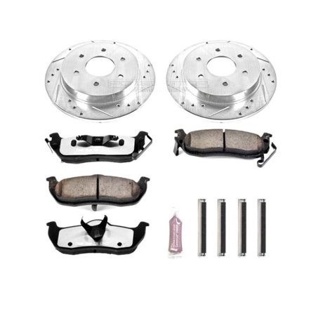 Power Stop 04-10 Infiniti QX56 Rear Z36 Truck & Tow Brake Kit