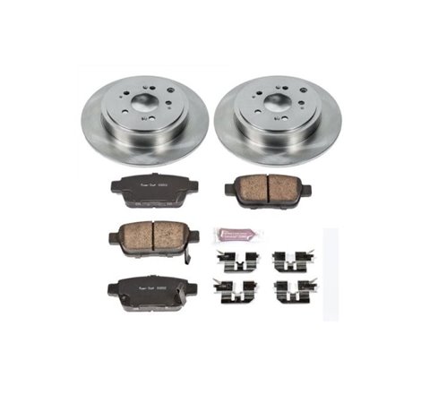 Power Stop 06-14 Honda Ridgeline Rear Autospecialty Brake Kit