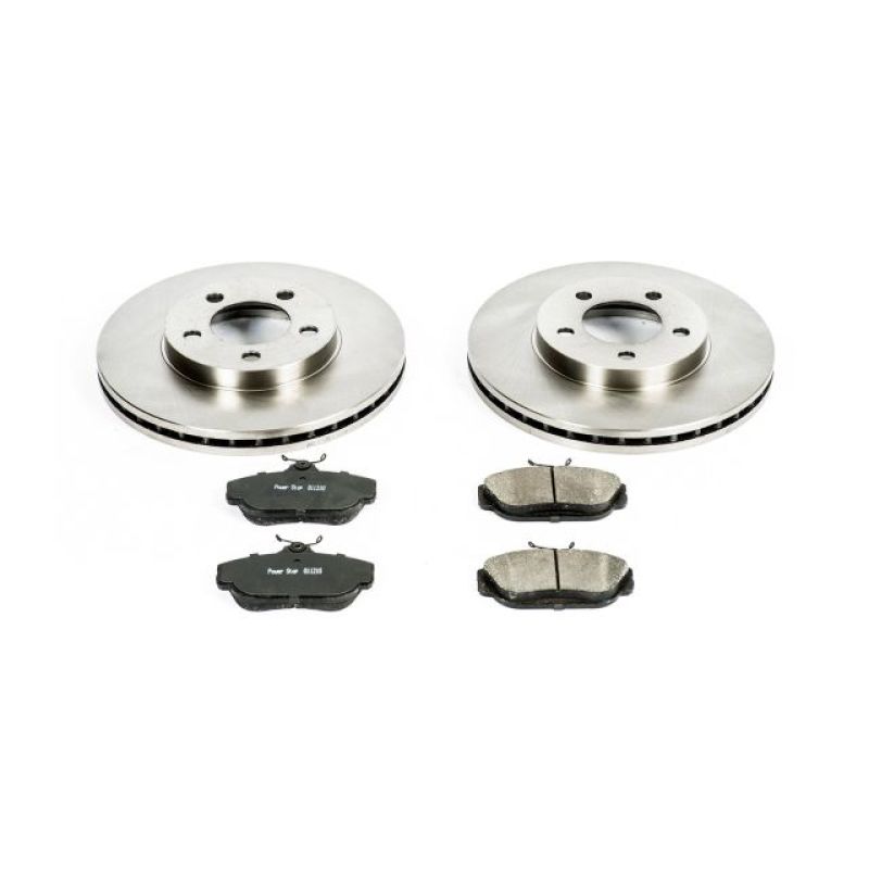 Power Stop 94-00 Ford Taurus Front Autospecialty Brake Kit