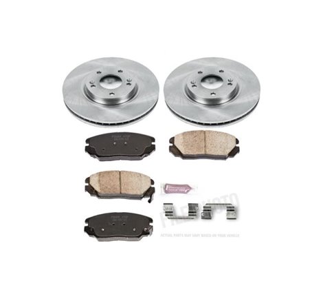 Power Stop 06-10 Hyundai Sonata Front Autospecialty Brake Kit