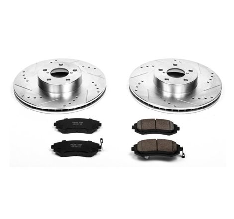 Power Stop 05-06 Saab 9-2X Front Z23 Evolution Sport Brake Kit