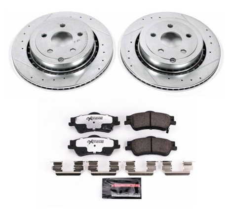 Power Stop 11-17 Chevrolet Caprice Rear Z26 Street Warrior Brake Kit