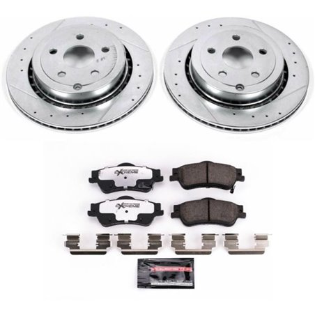 Power Stop 11-17 Chevrolet Caprice Rear Z26 Street Warrior Brake Kit