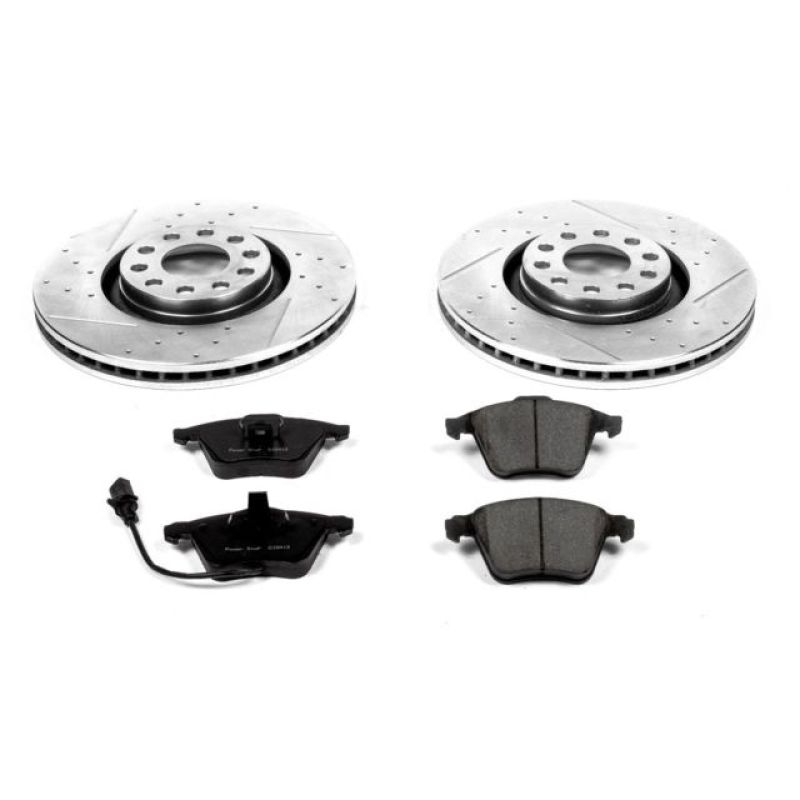 Power Stop 05-09 Audi A4 Front Z23 Evolution Sport Brake Kit