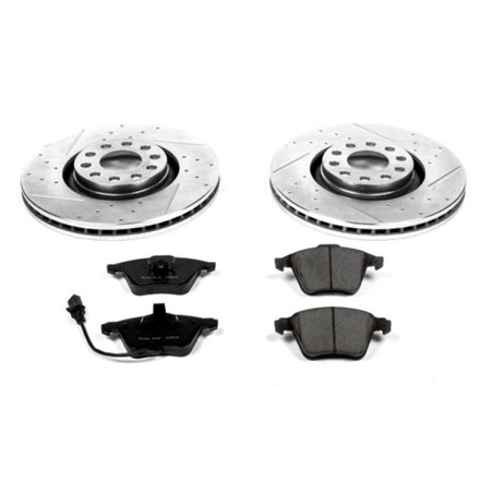 Power Stop 05-09 Audi A4 Front Z23 Evolution Sport Brake Kit