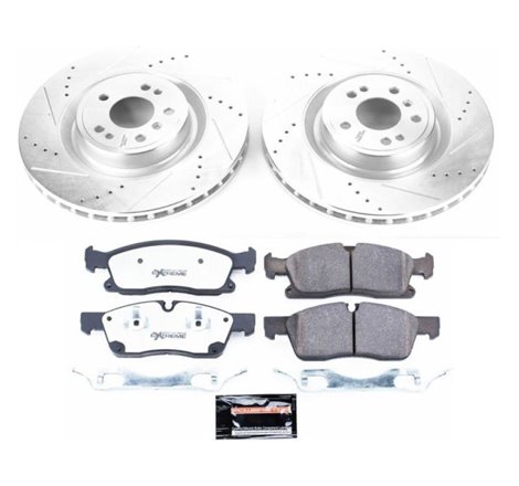 Power Stop 13-16 Mercedes-Benz GL350 Front Z36 Truck & Tow Brake Kit