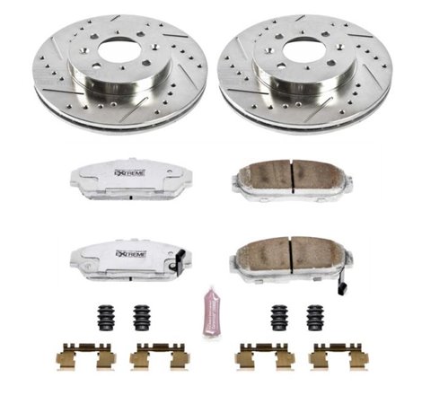 Power Stop 94-01 Acura Integra Front Z26 Street Warrior Brake Kit