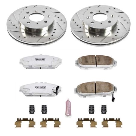 Power Stop 94-01 Acura Integra Front Z26 Street Warrior Brake Kit