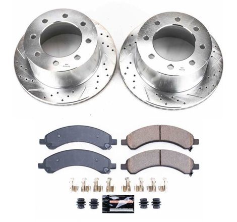 Power Stop 03-08 Chevrolet Express 3500 Rear Z23 Evolution Sport Brake Kit