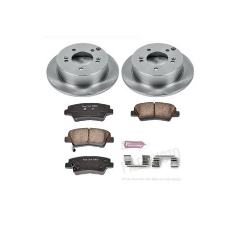 Power Stop 08-10 Hyundai Sonata Rear Autospecialty Brake Kit