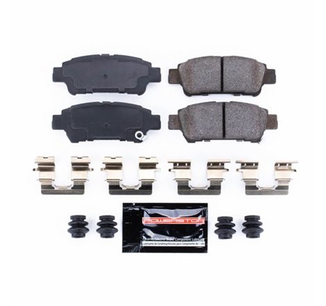 Power Stop 04-10 Toyota Sienna Rear Z23 Evolution Sport Brake Pads w/Hardware