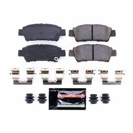 Power Stop 04-10 Toyota Sienna Rear Z23 Evolution Sport Brake Pads w/Hardware