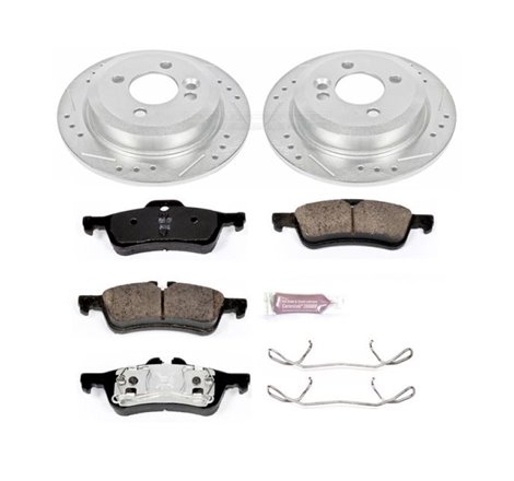 Power Stop 02-06 Mini Cooper Rear Z23 Evolution Sport Brake Kit