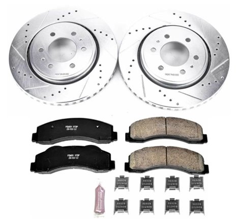 Power Stop 10-18 Ford Expedition Front Z23 Evolution Sport Brake Kit