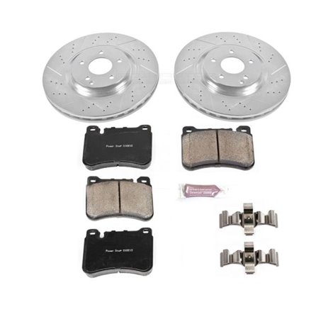 Power Stop 06-08 Mercedes-Benz SLK280 Front Z23 Evolution Sport Brake Kit