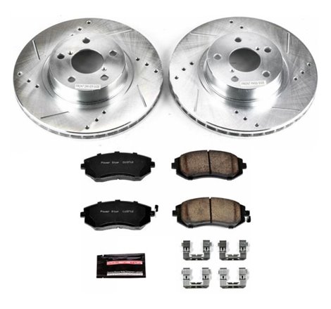 Power Stop 05-06 Saab 9-2X Front Z23 Evolution Sport Brake Kit