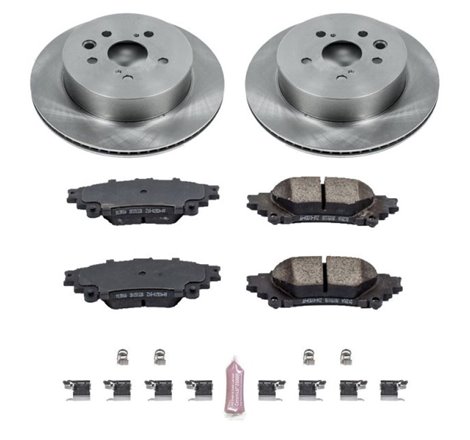 Power Stop 14-15 Lexus IS250 Rear Autospecialty Brake Kit