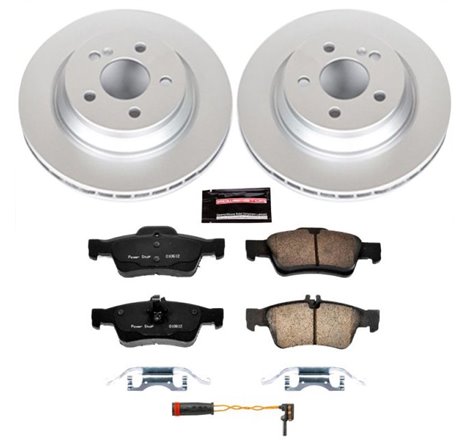 Power Stop 12-13 Mercedes-Benz S350 Rear Z23 Evolution Sport Coated Brake Kit