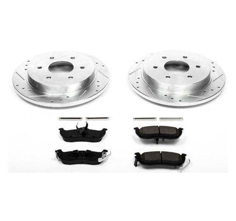 Power Stop 04-10 Infiniti QX56 Rear Z23 Evolution Sport Brake Kit