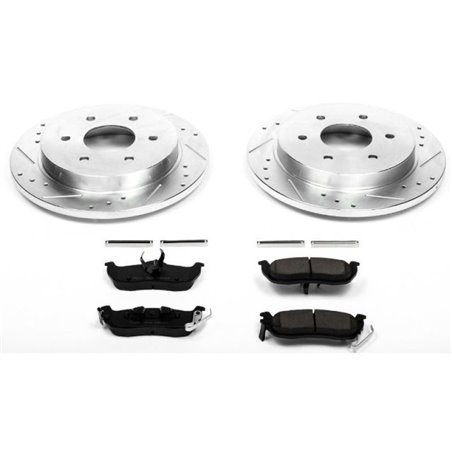 Power Stop 04-10 Infiniti QX56 Rear Z23 Evolution Sport Brake Kit