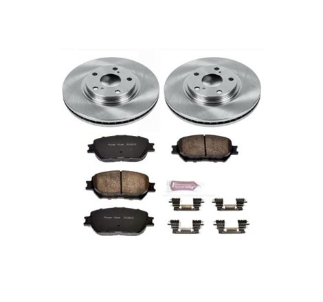 Power Stop 02-04 Toyota Camry Front Autospecialty Brake Kit